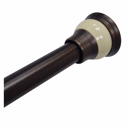 EHF Shower Curtain Rod Rubbed Bronze