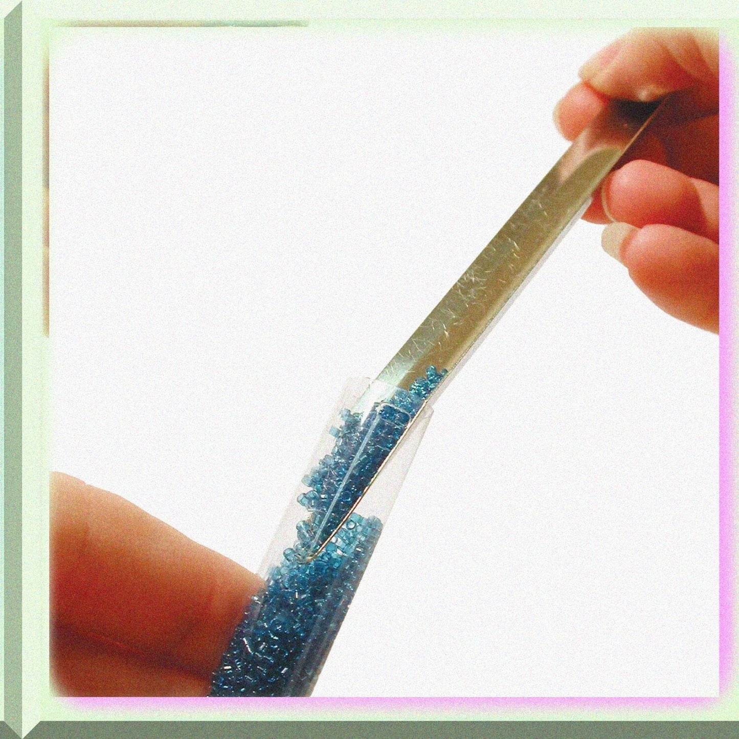 6-Inch Curved Metal Bead Scoop Tool