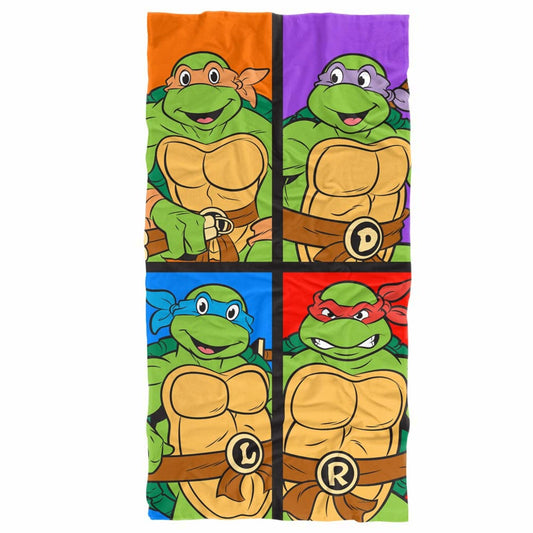 Teenage Mutant Ninja Turtles Turtle Tiles Beach Towel 30"x60"