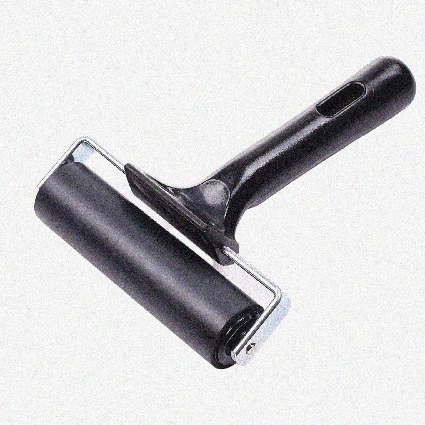 4-Inch Rubber Brayer Roller for Printmaking and Gluing