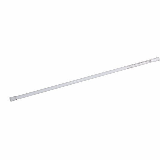 Clic Adjustable Shower Rod White 36-63 inches