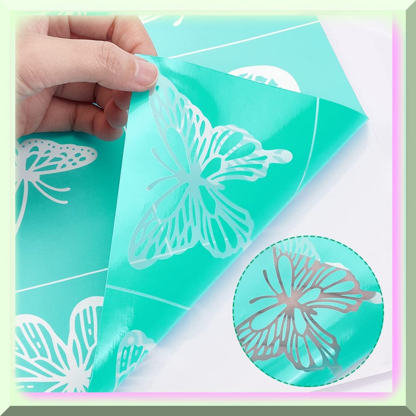 Butterfly Print Silk Screen Printing Kit 2PCS