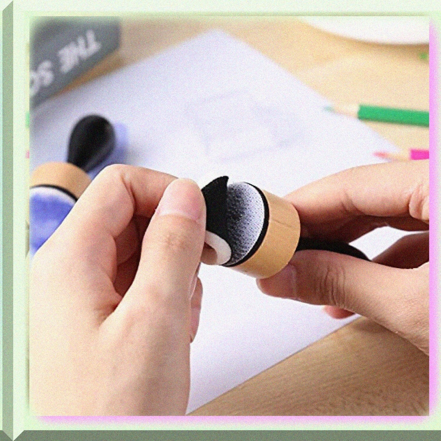 Ink Blending Tool with Foam Refills for Scrapbooking