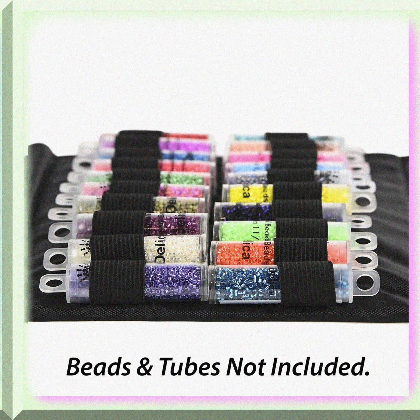 Bead Tube Tower Mini Storage Unit 6.5 Inches