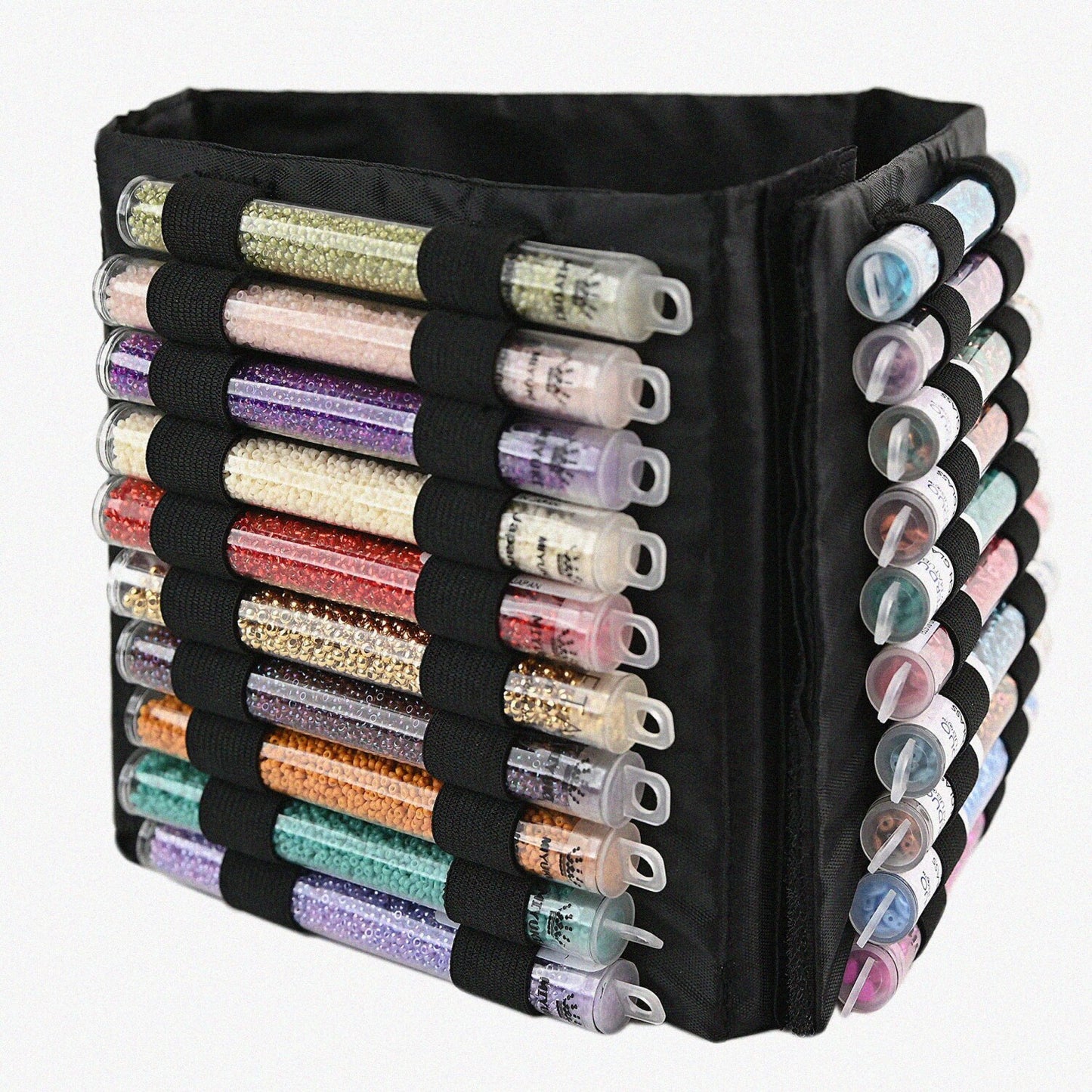 Bead Tube Tower Mini Storage Unit 6.5 Inches