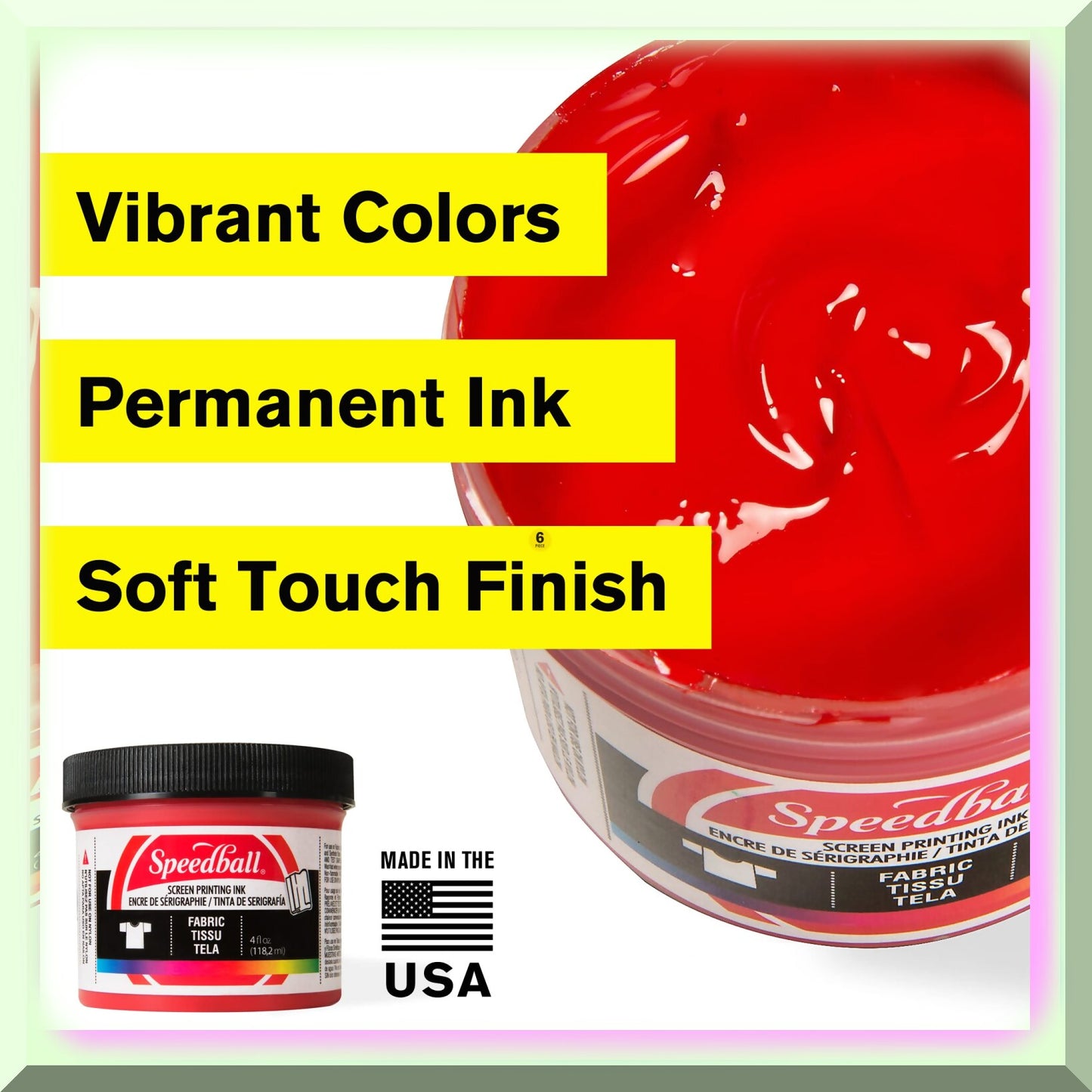 ColorSplash Fabric Ink Kit 4-Color Set 4oz
