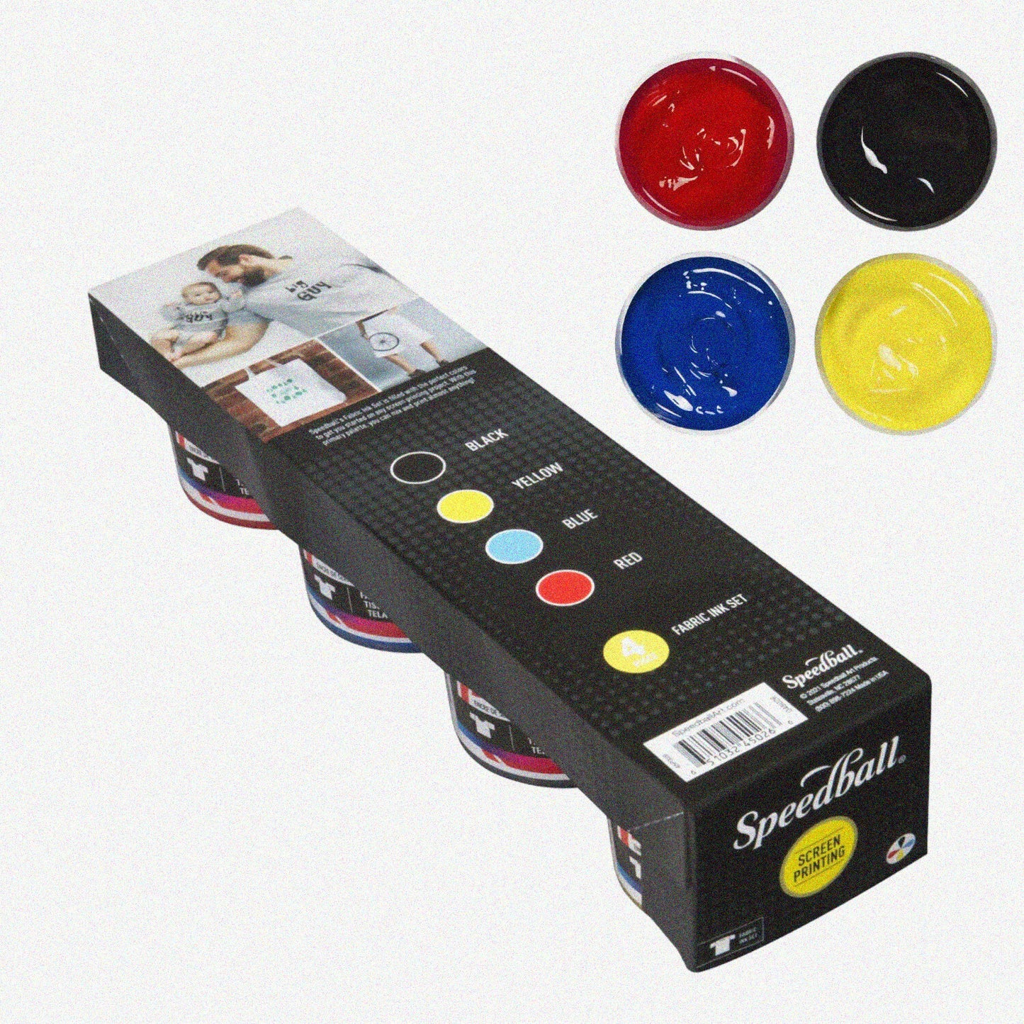 ColorSplash Fabric Ink Kit 4-Color Set 4oz