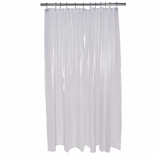 Waterproof Shower Curtain Liner 72"x72" Clear