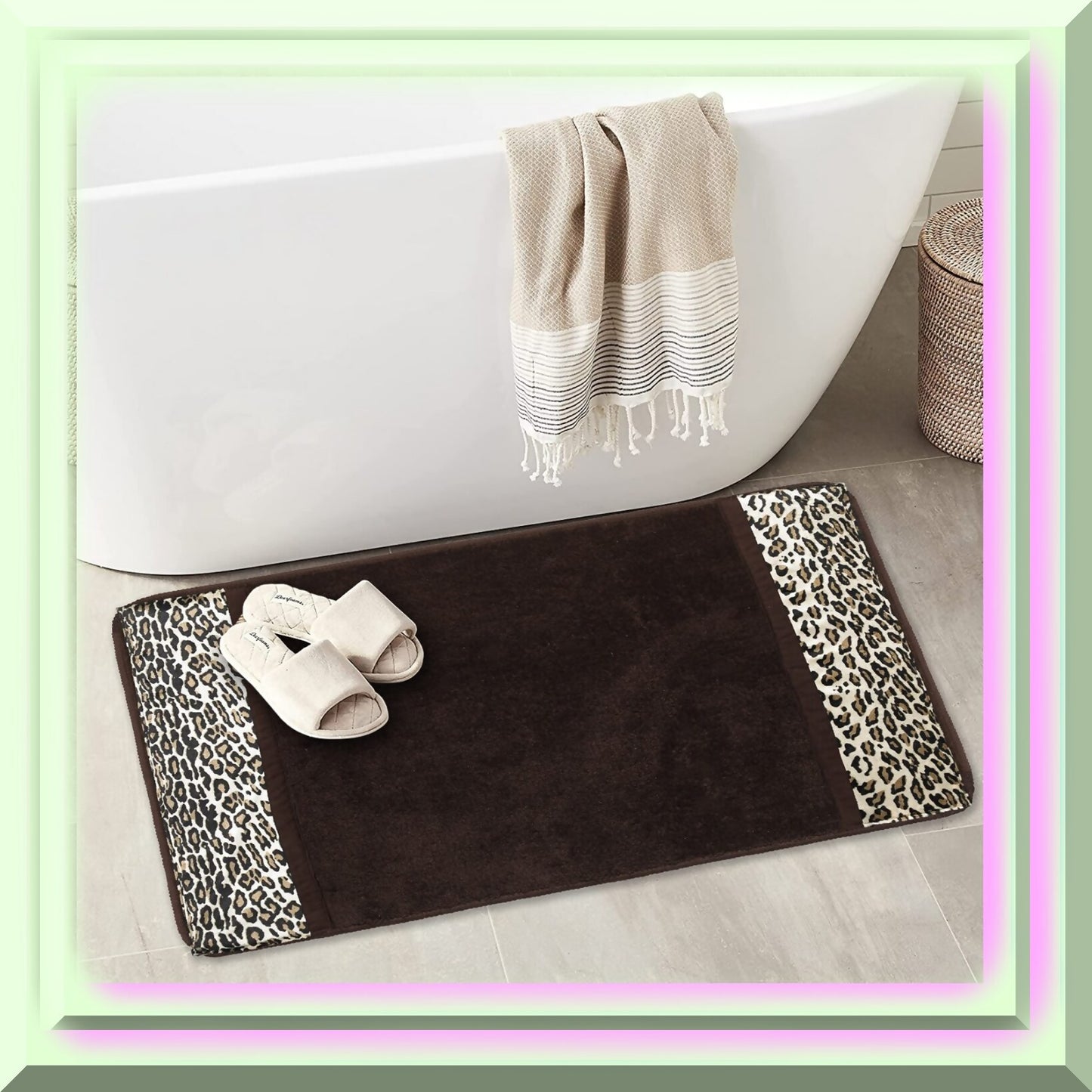Rug, Jezella Collection, 31" x 21", Animal Print
