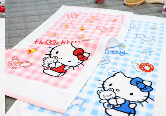 Hello Kitty 2-Piece Bath Shower Set 31.5x15.7in