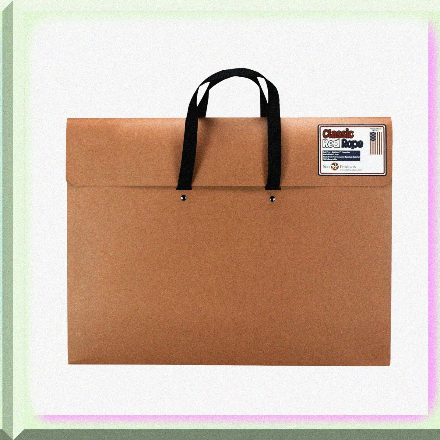 17 x 22 Art Portfolio Case with Woven Handle