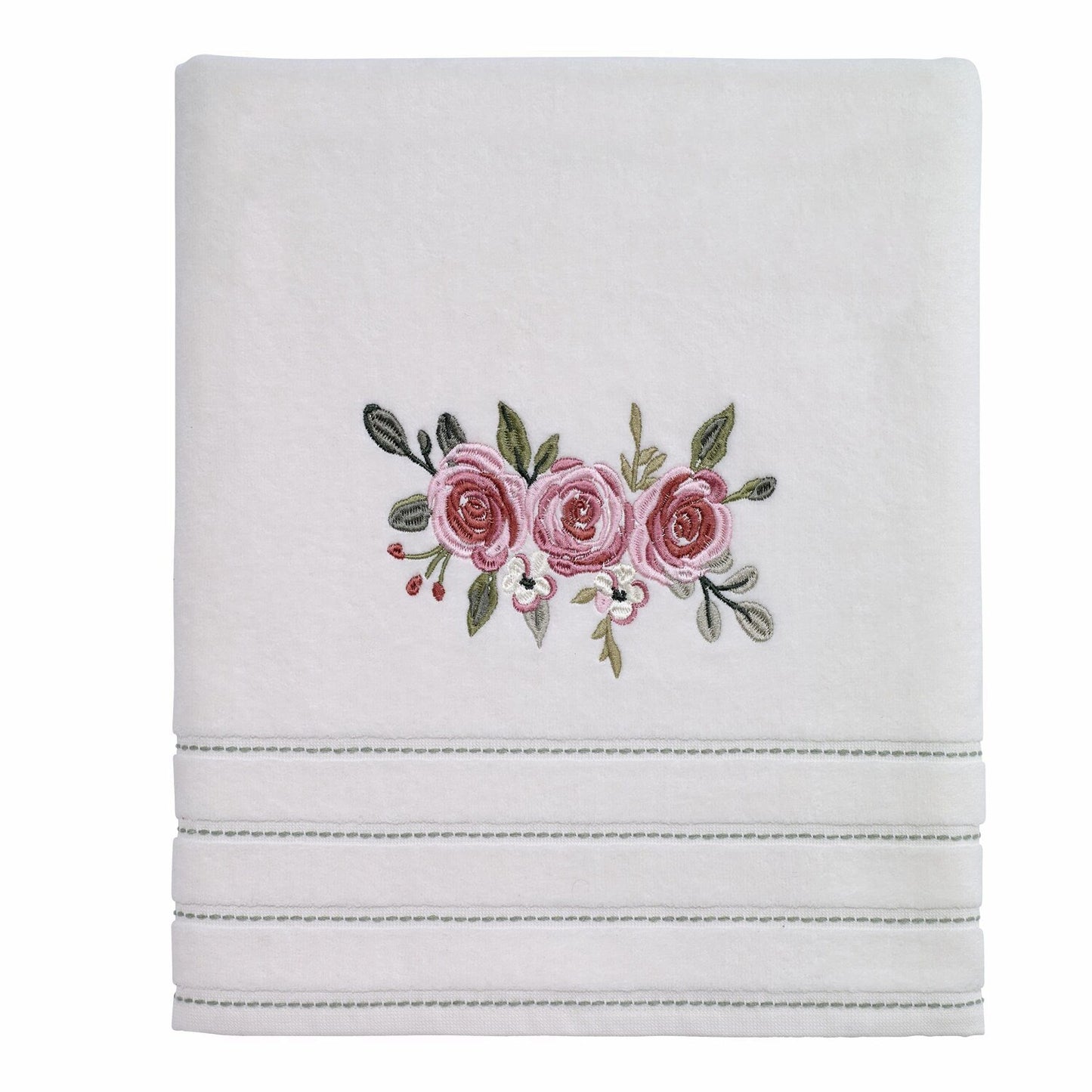 Spring Garden Cotton Bath Towel 52" x 27"