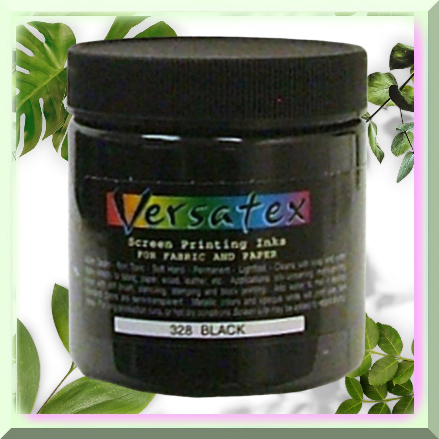 Black Screen Printing Ink 4oz