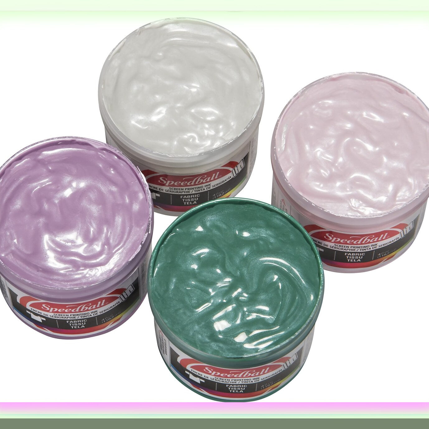 PastelPrints Fabric Screen Printing Ink 4-Pack