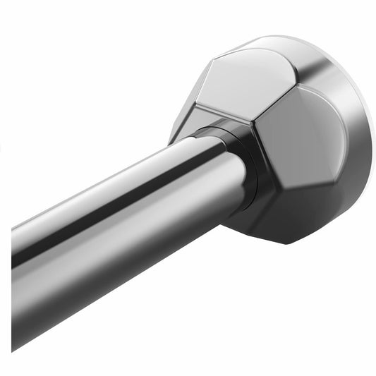 Adjustable Stainless Steel Shower Curtain Rod 40-73 Inches