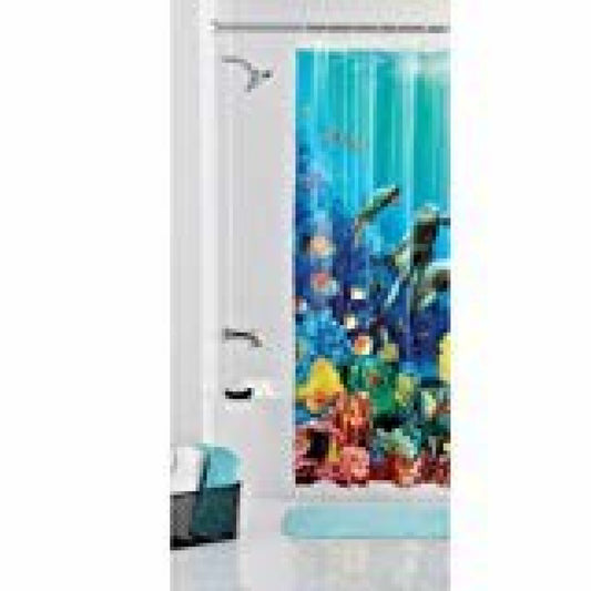 Coral Reef Shower Curtain 72x70 Inches