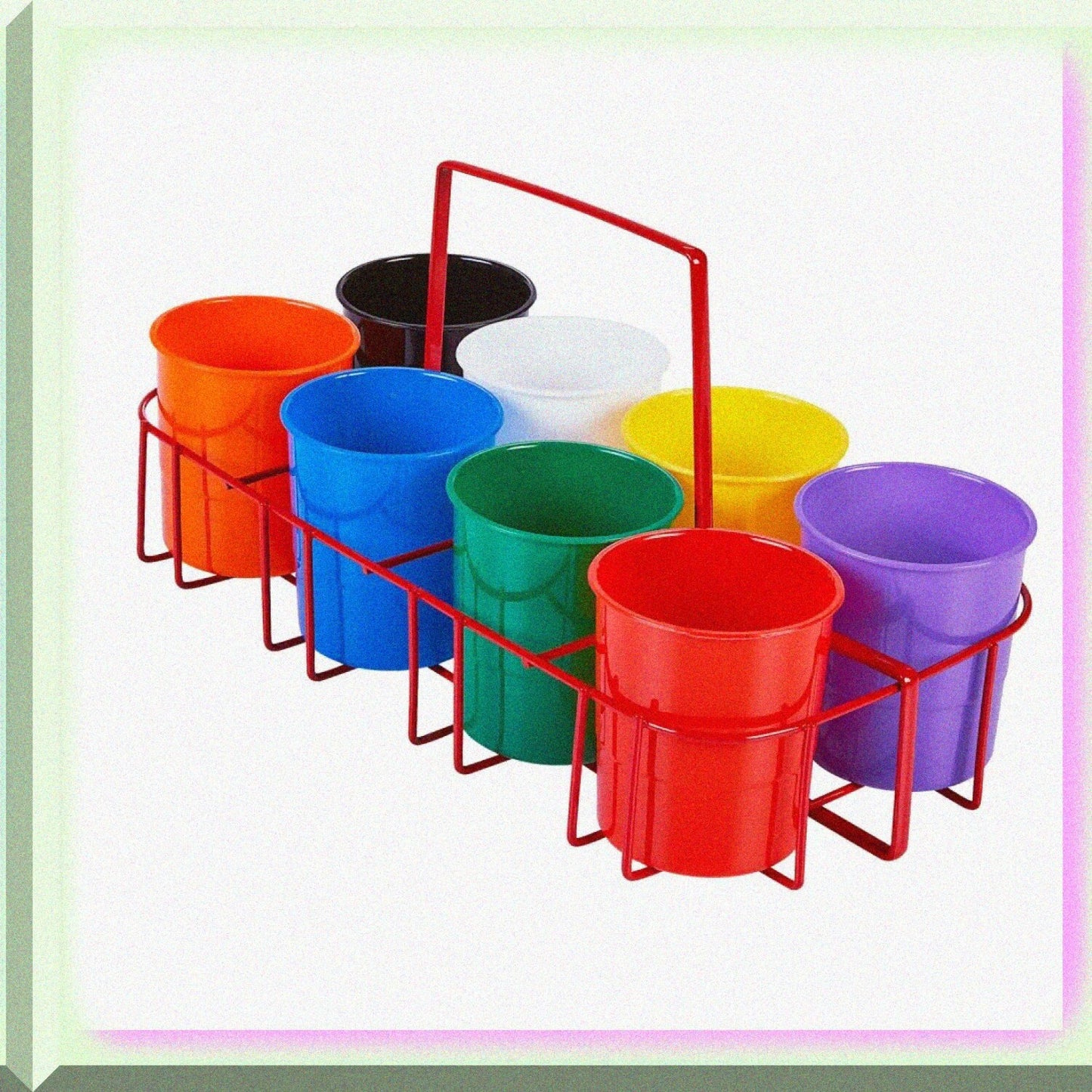 Marker Caddy Stand for Art Supplies, 8 Cups