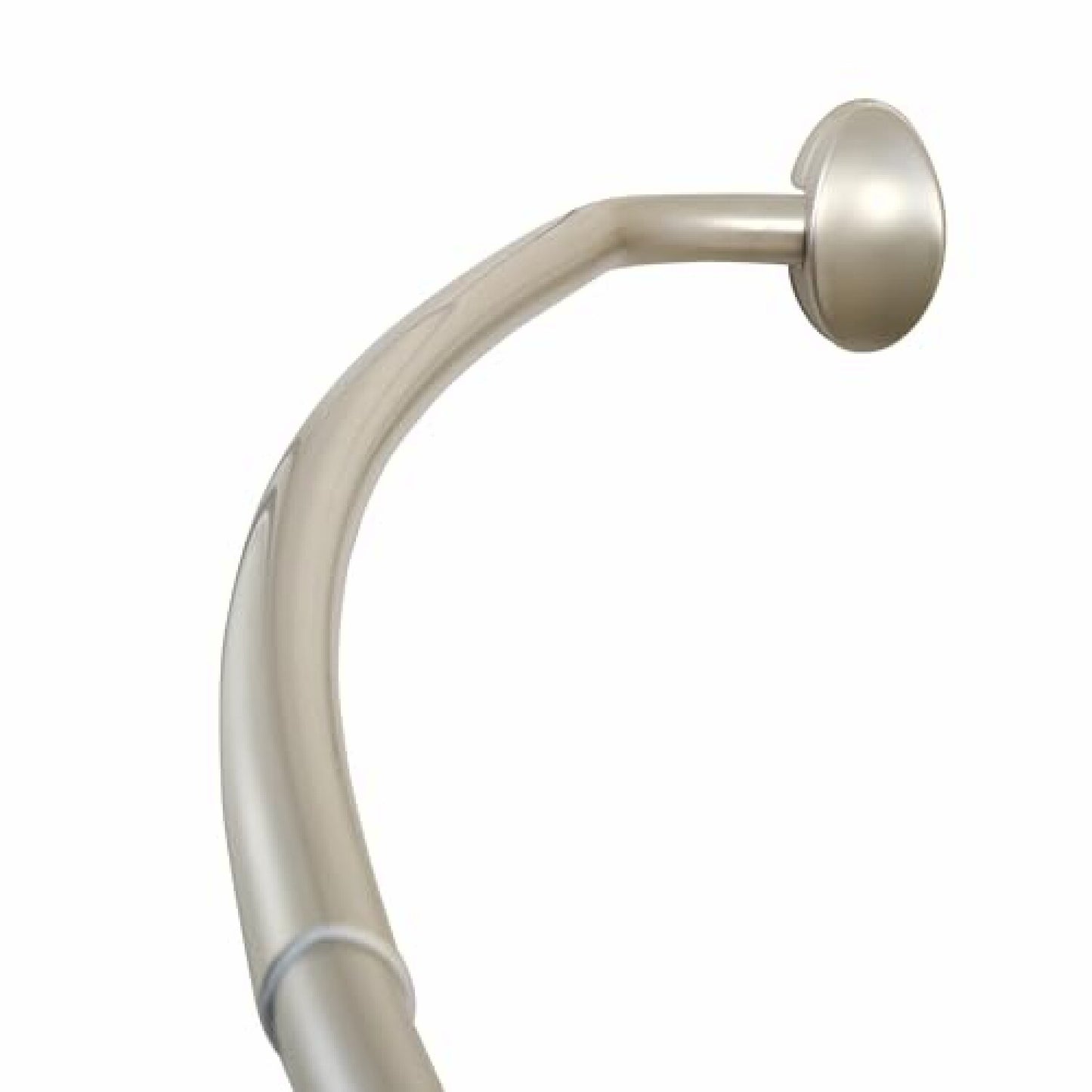 NeverRust Aluminum Curved Shower Curtain Rod 44-72 Inches