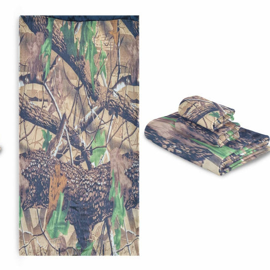Military Texture Camo Towel Set of 3