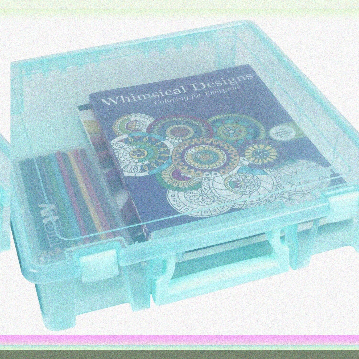 6955AA Super Satchel 1-Compartment Box Lucent Aqua