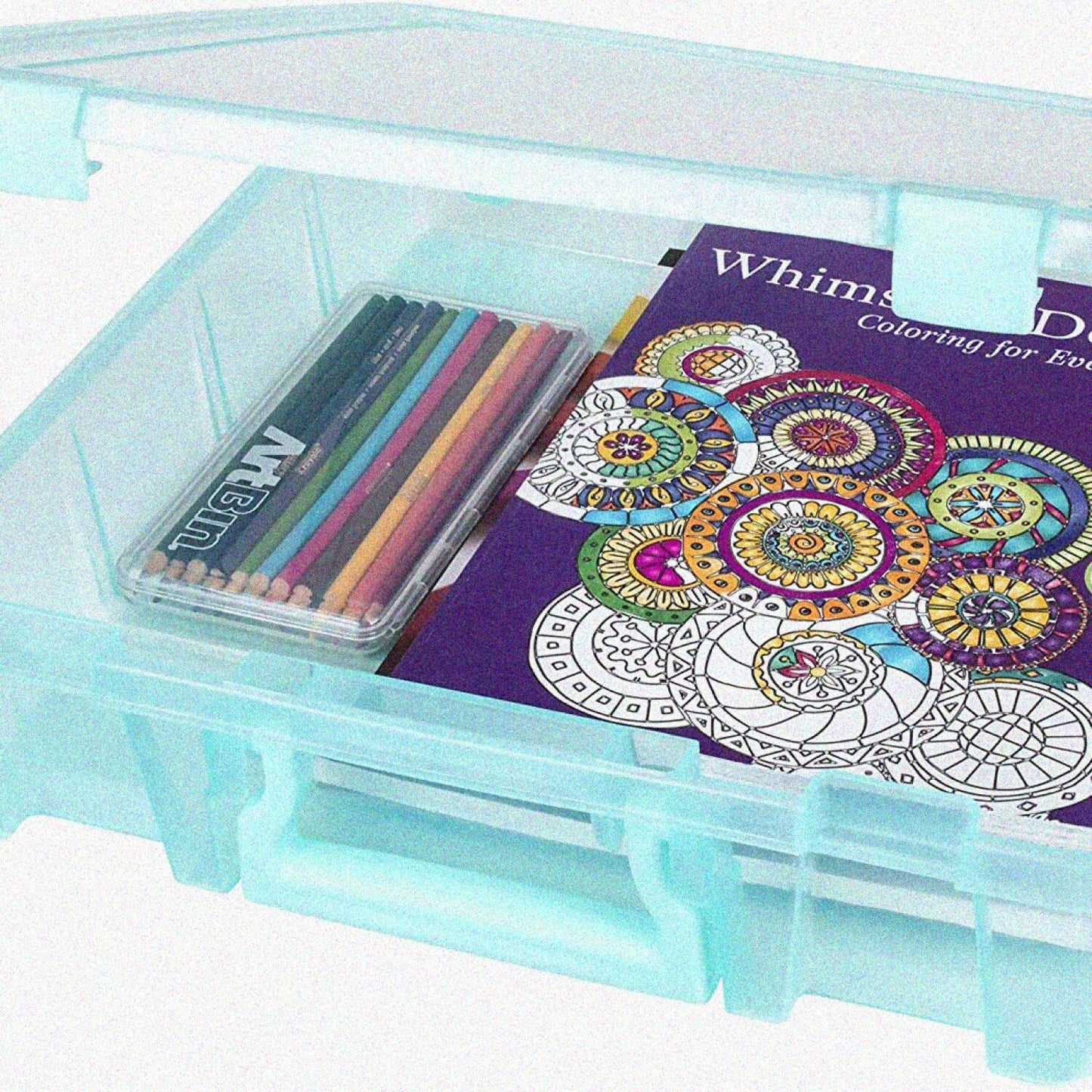 6955AA Super Satchel 1-Compartment Box Lucent Aqua
