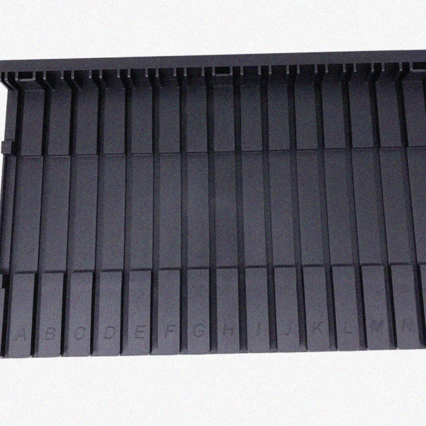 Model Parts Placement Rack 11.4"x7.1" Black Plastic