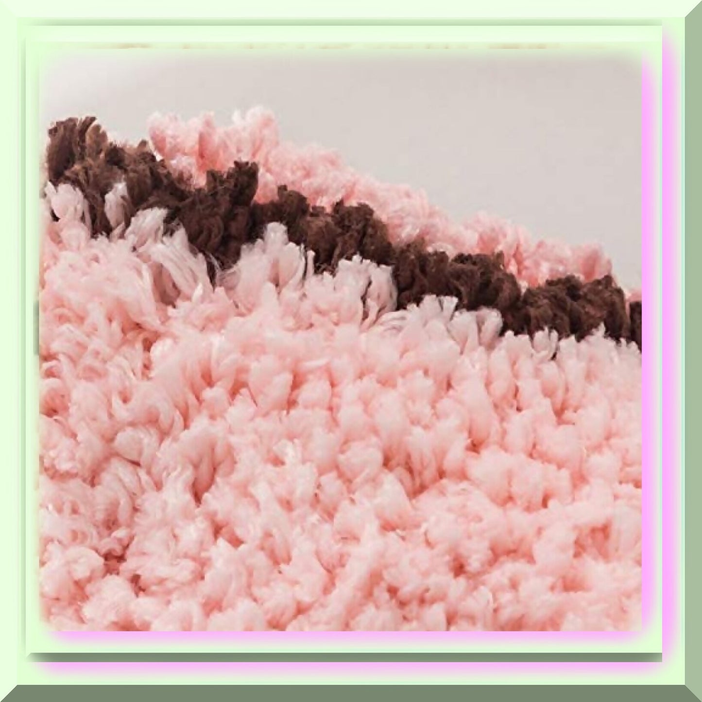 Pink Pig Cartoon Animal Shaped Bath Mat