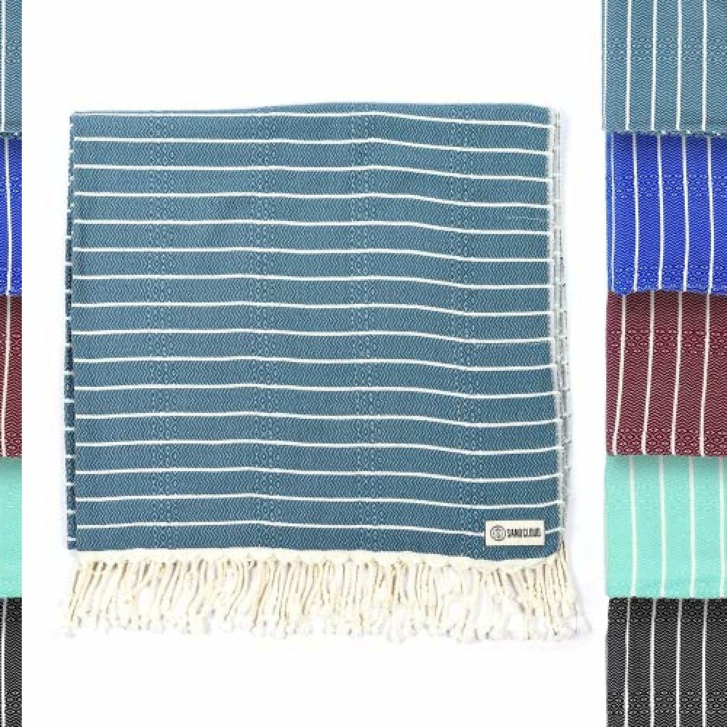 Turkish Beach Towel 37x69 Denim