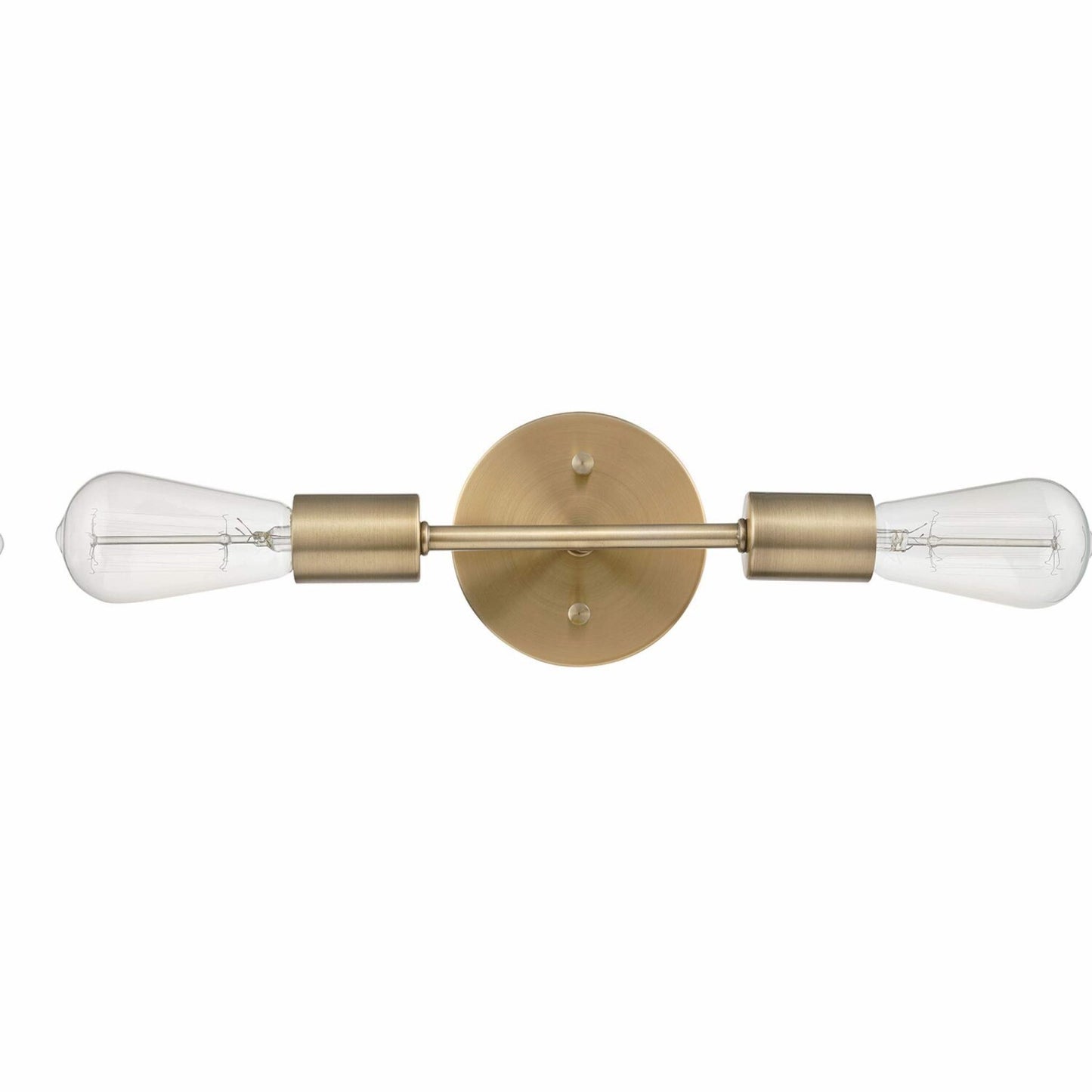 Ndria 2-Light Reversible Vanity Light Matte Br Gold