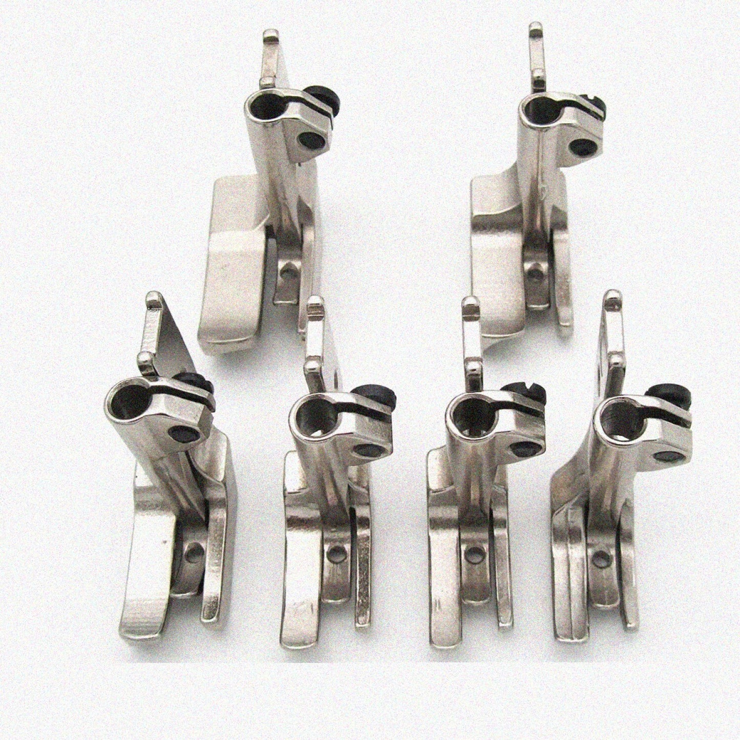 6-Piece Piping Walking Feet Set for Industrial Sewing Machines