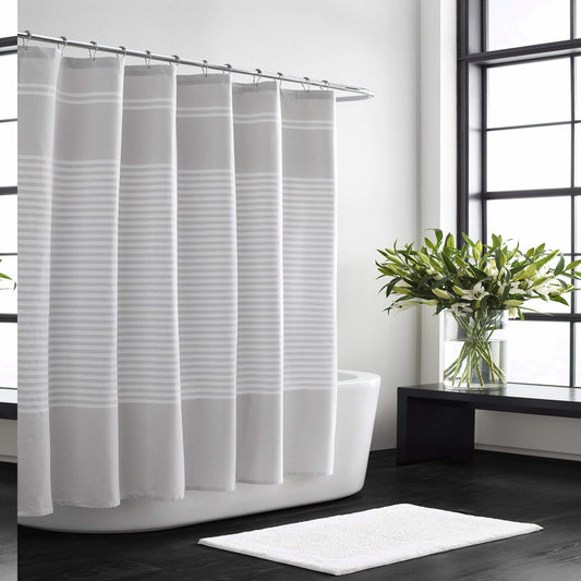 Stripe Cotton Shower Curtain 70" x 72"