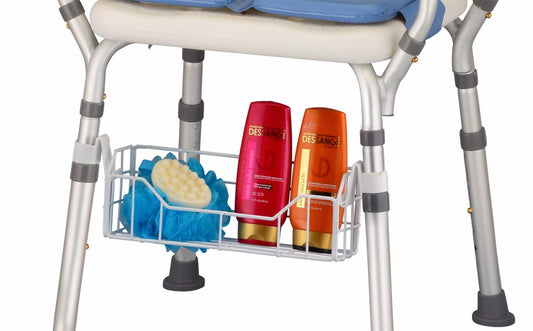 Shower Chair Basket Accessory for Bath