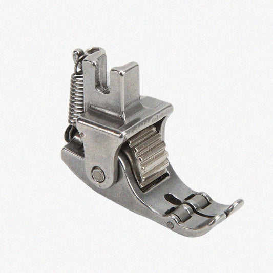 Industrial Sewing Machine Pressure Foot with Roller Teeth