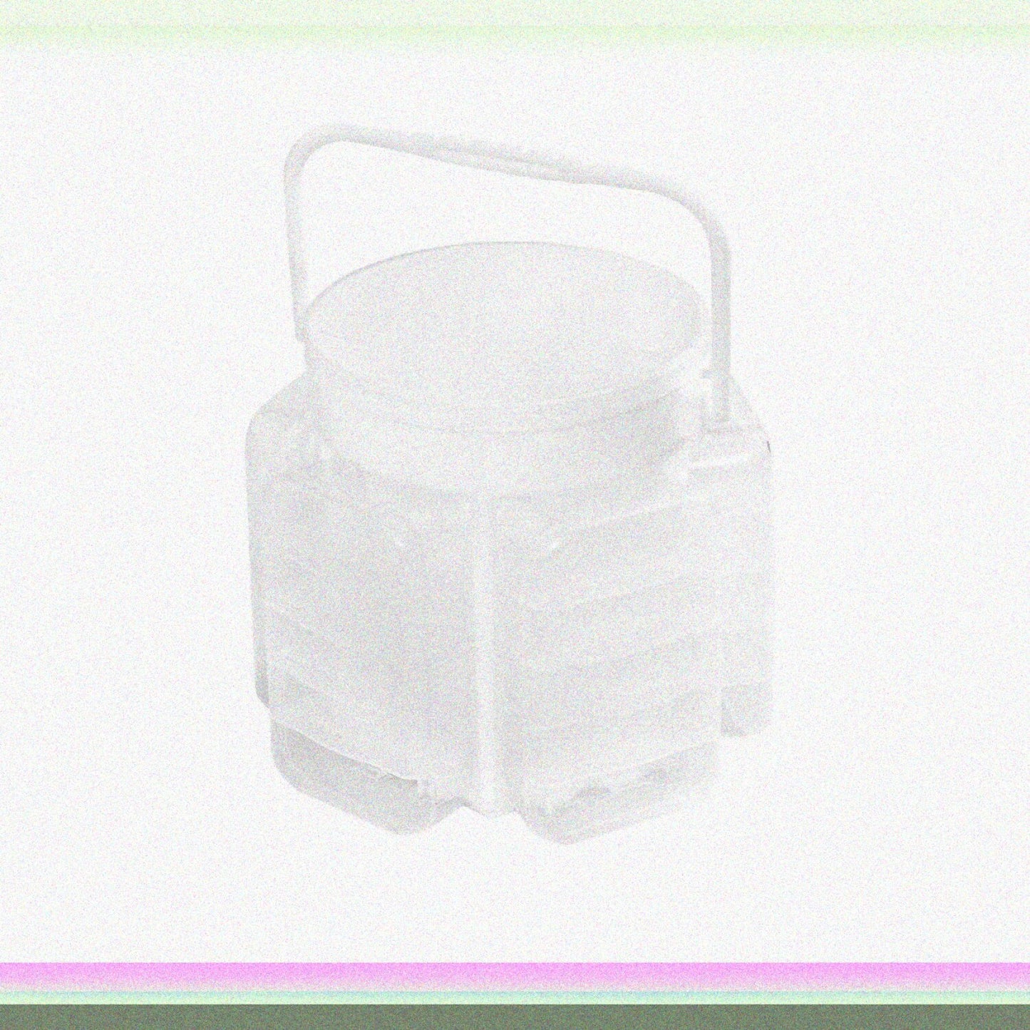 Stackable Clear Multicolor Supplies Storage Caddy
