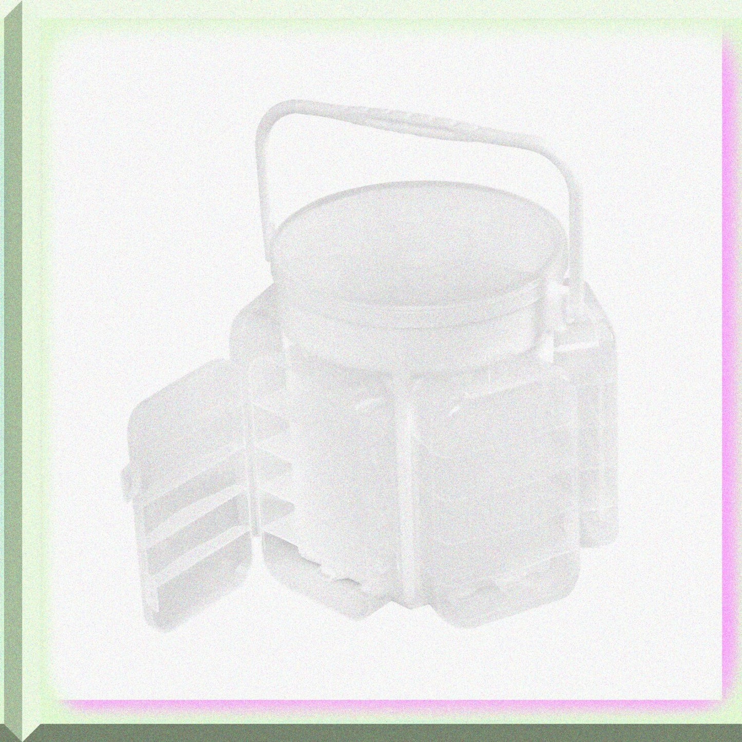 Stackable Clear Multicolor Supplies Storage Caddy