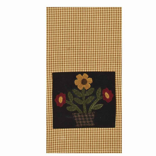 Black Mustard Cotton Towel 18" x 28"