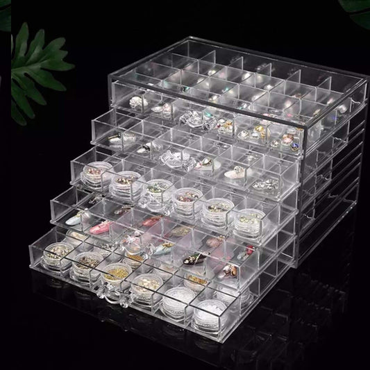 Acrylic Nail Display Organizer 120 Grids