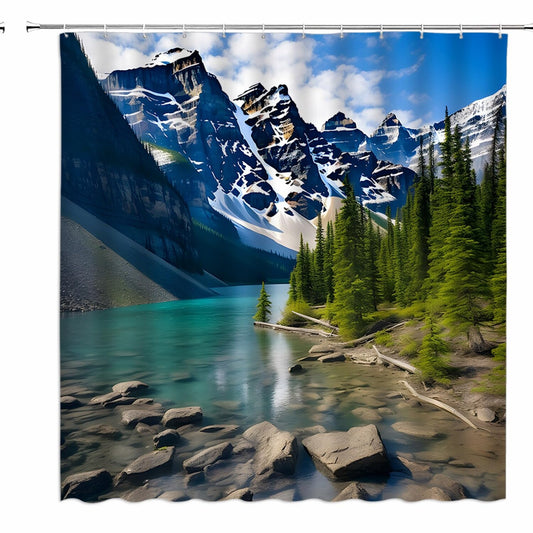 Forest Shower Curtain with Hook