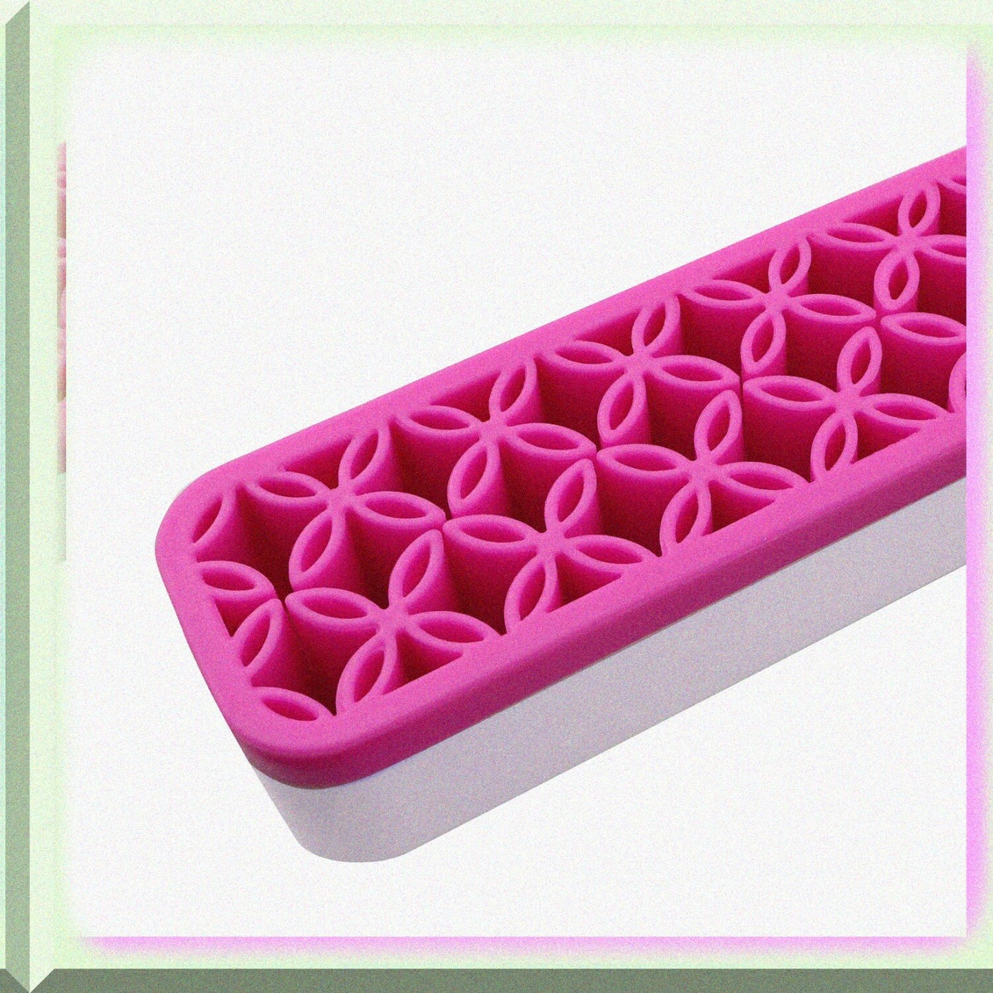 Rose Red Brush Storage Box 210x50x32mm
