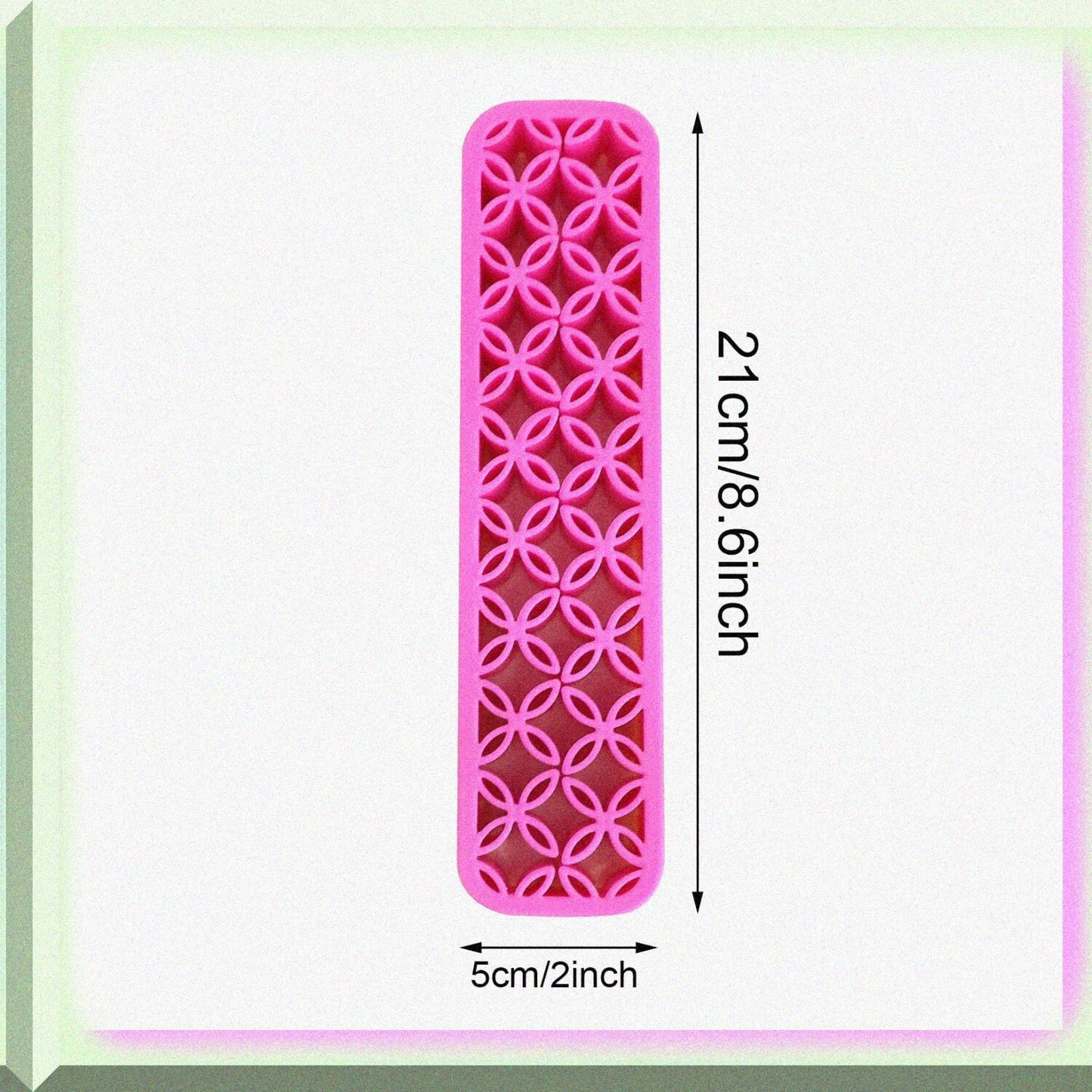Rose Red Brush Storage Box 210x50x32mm