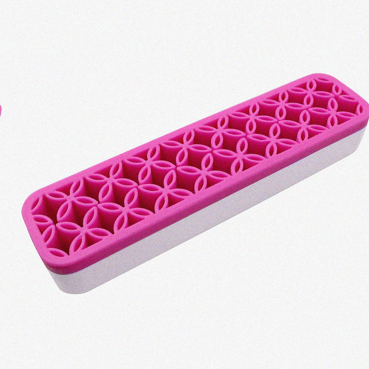 Rose Red Brush Storage Box 210x50x32mm