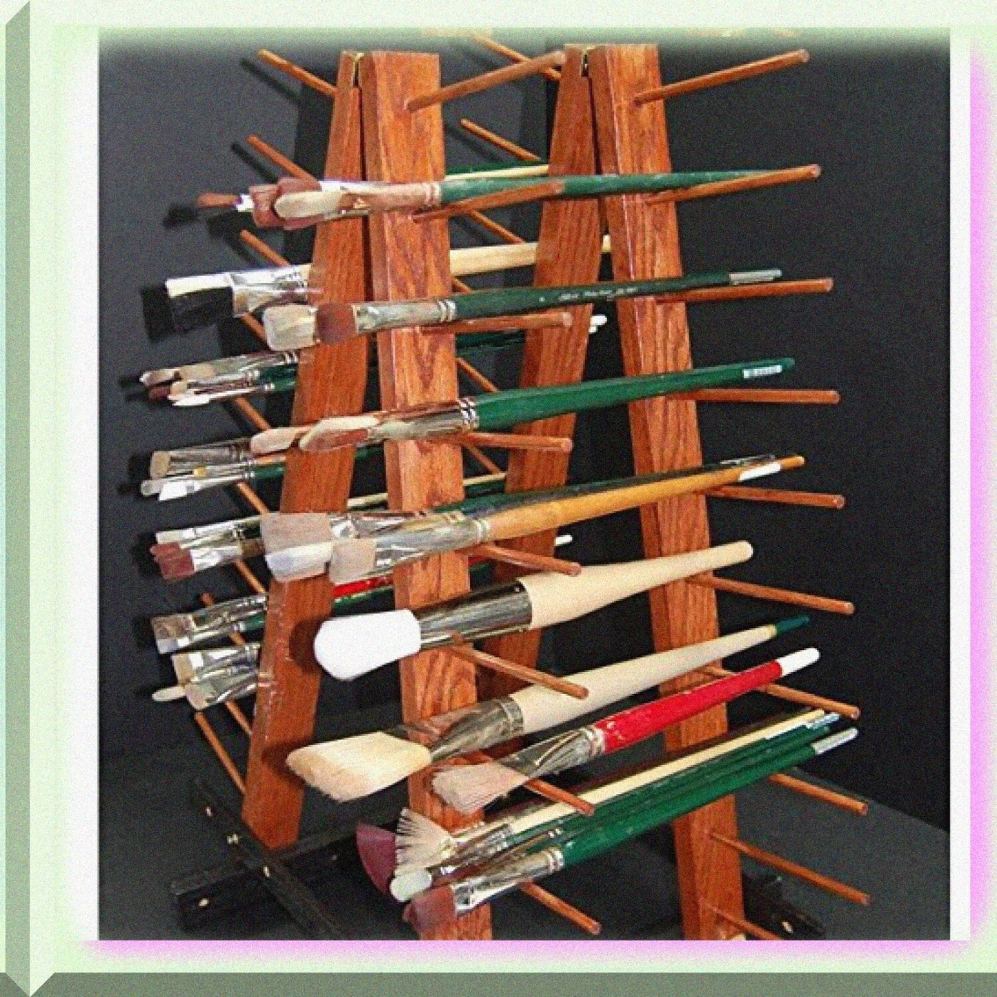 Art Storage Rack and Cabinet for Panels 4x4" to 18x24"