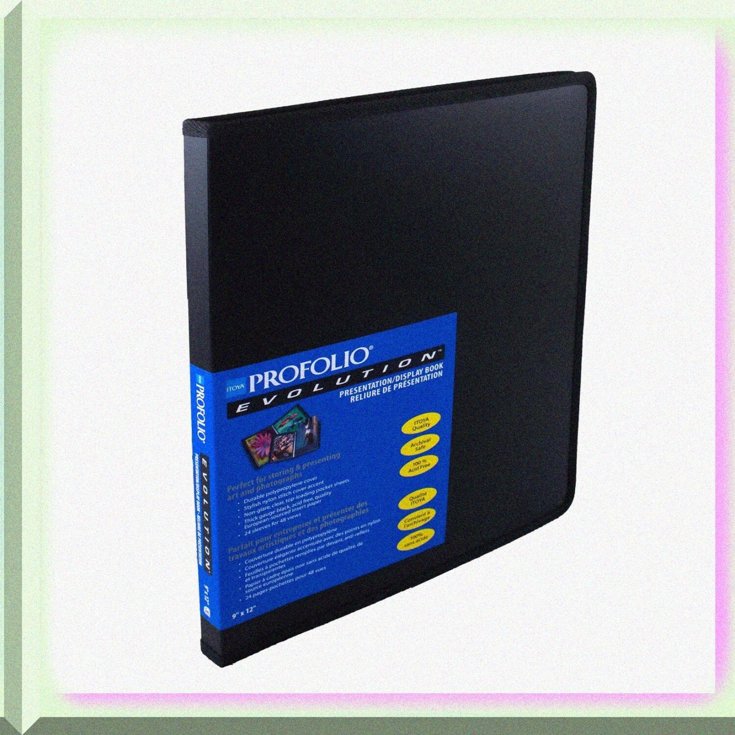 ProFolio Evolution 9x12 Black Photo Album with 48 Pages