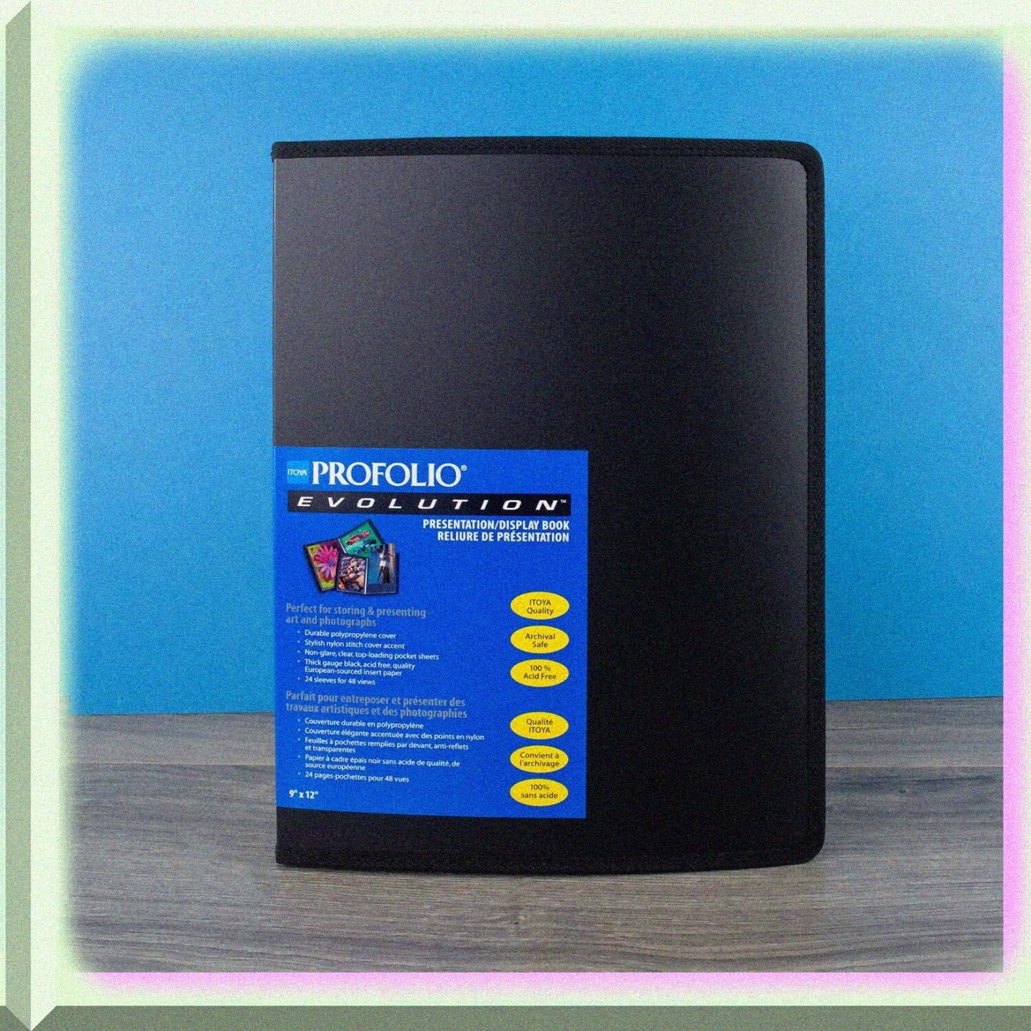 ProFolio Evolution 9x12 Black Photo Album with 48 Pages