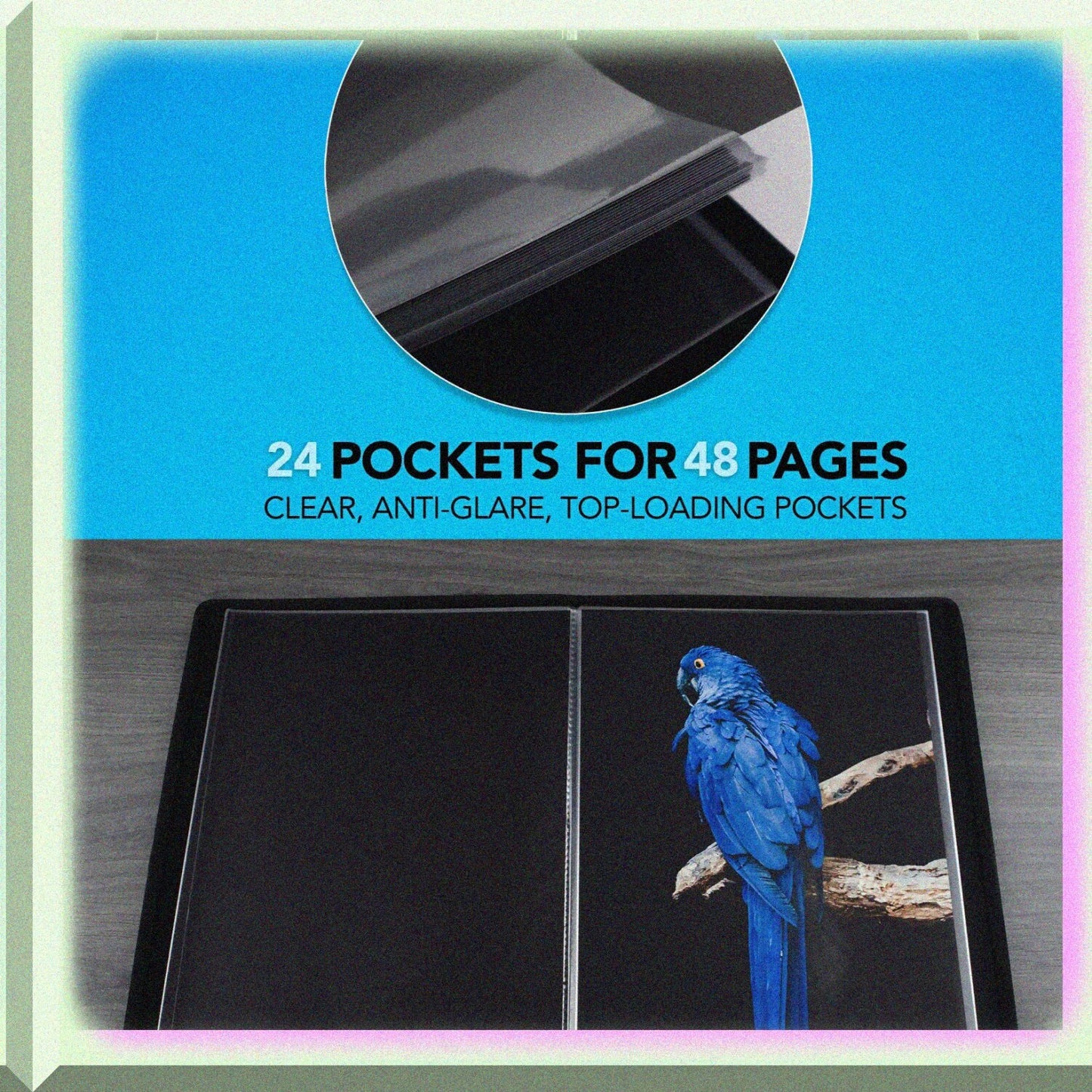 ProFolio Evolution 9x12 Black Photo Album with 48 Pages