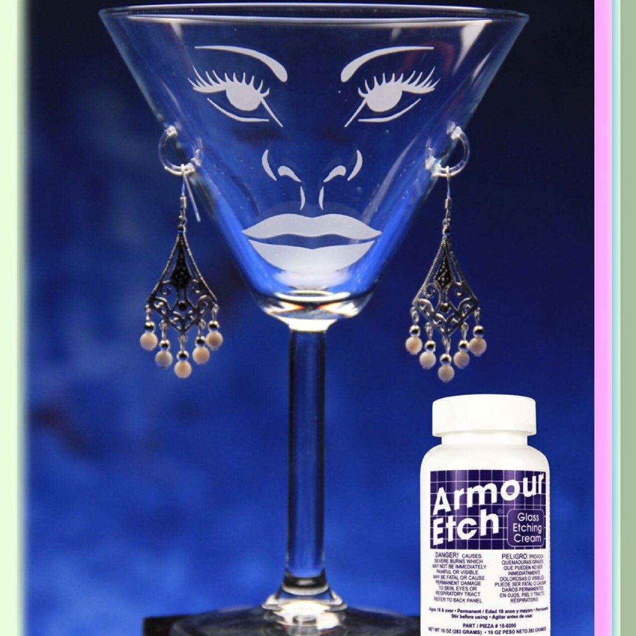 Frosty Glass Etching Cream White 15-0250
