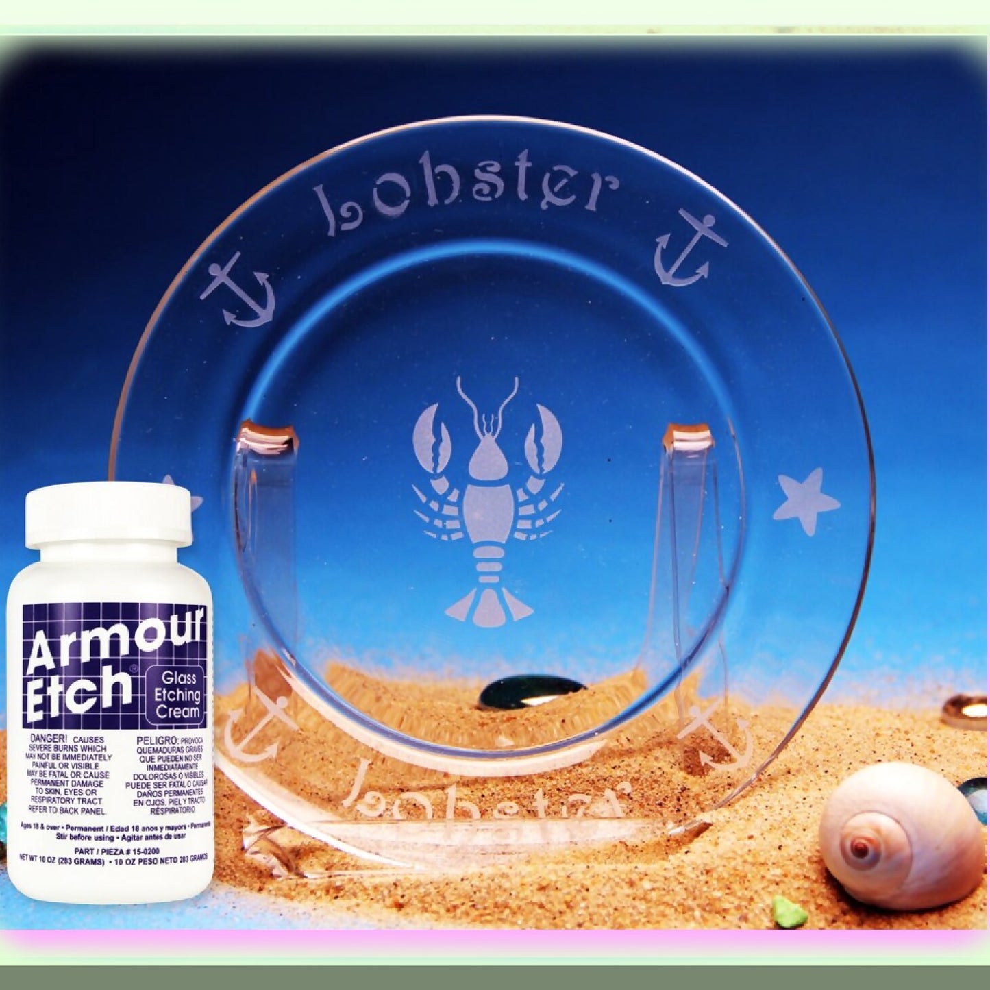 Frosty Glass Etching Cream White 15-0250