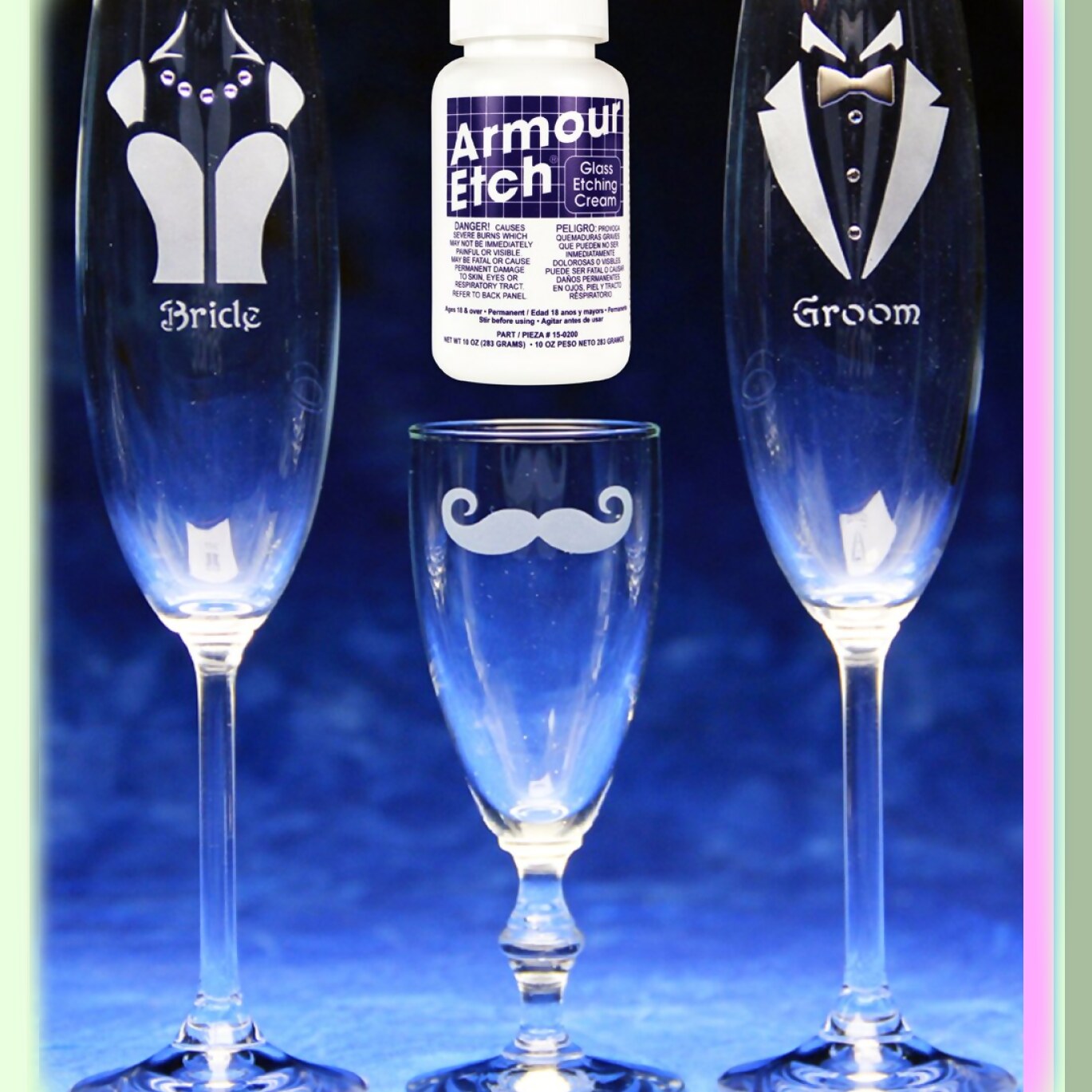 Frosty Glass Etching Cream White 15-0250