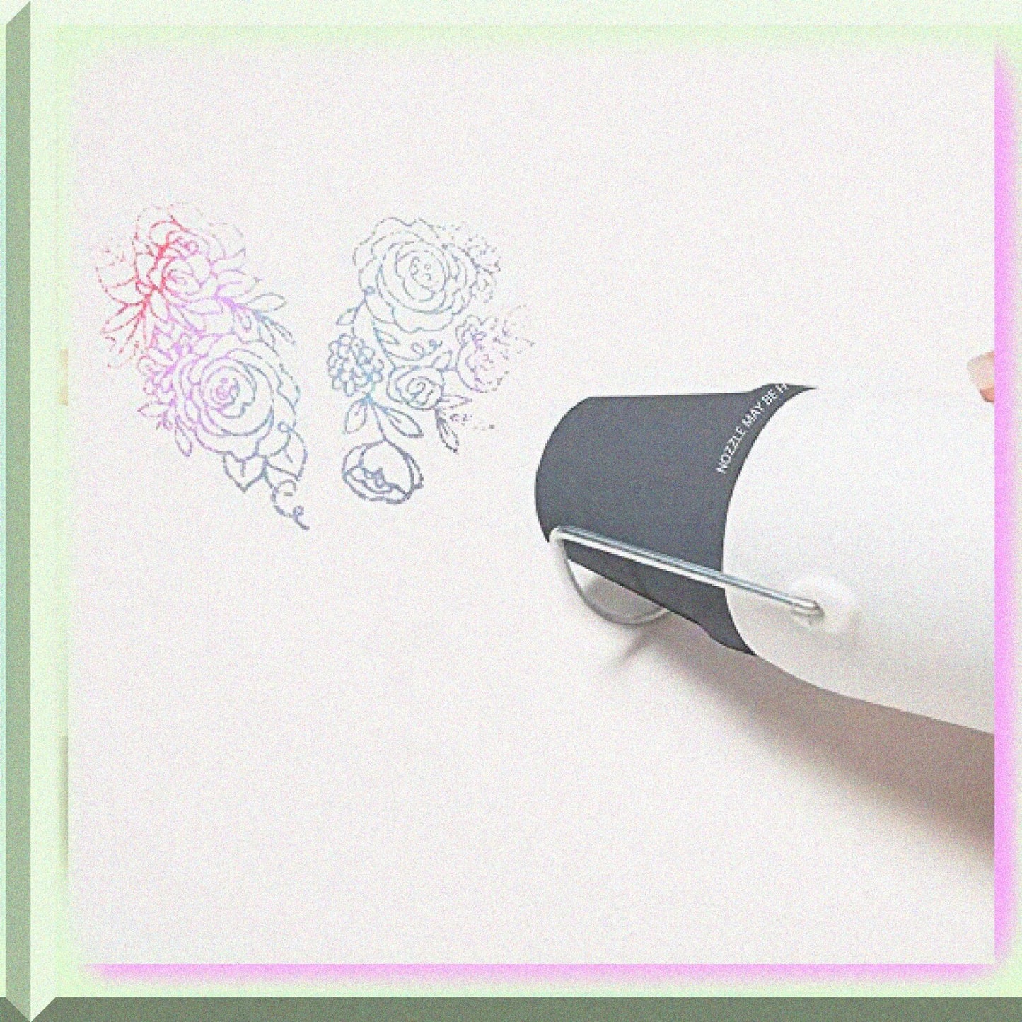 Dual Speed Heat Tool for Shrink Plastic and Embossing, Multicolour