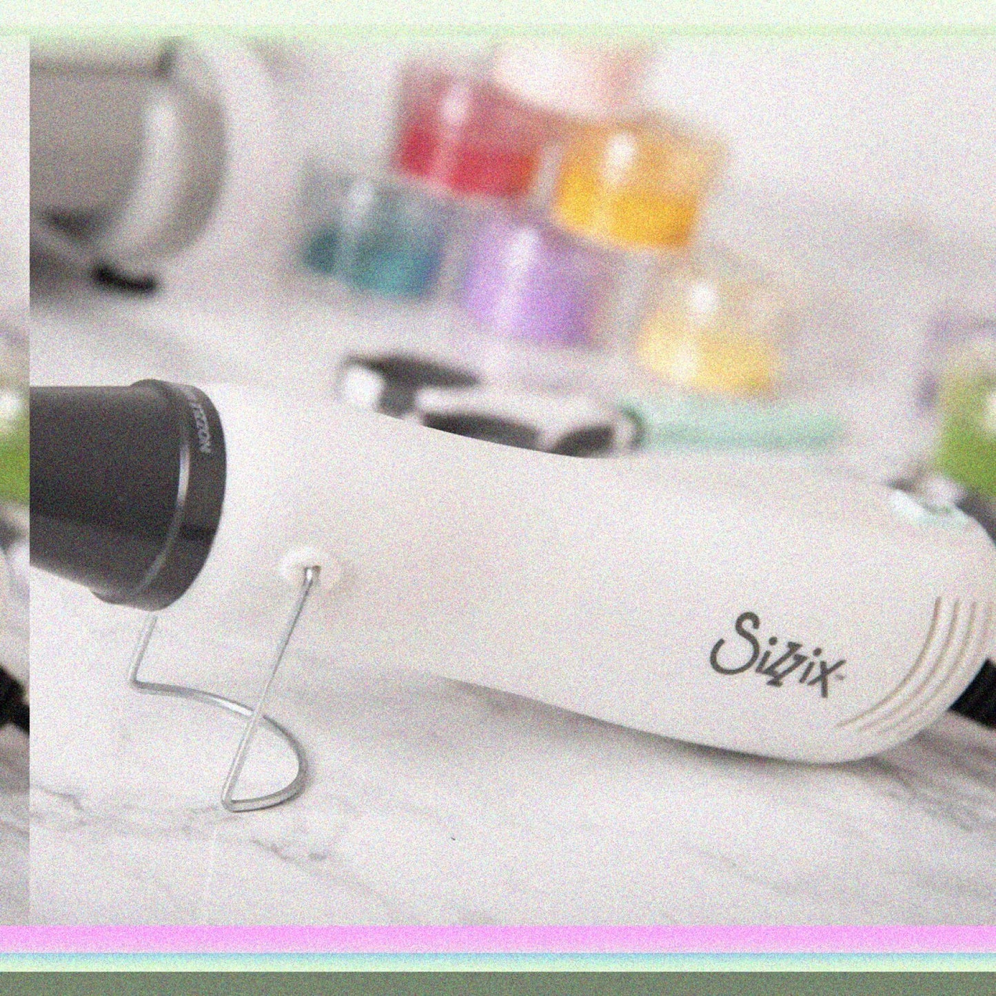 Dual Speed Heat Tool for Shrink Plastic and Embossing, Multicolour